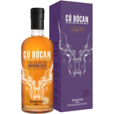 Виски Tomatin Cu Bocan Bourbon Cask Single Malt Highland in gift box 0,70 л фото