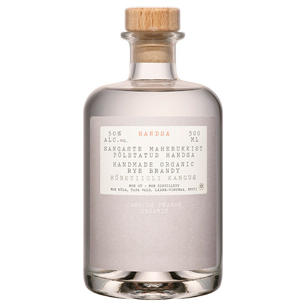 Самогон Handsa Organic Rye Brandy 50% 0,50 л фото
