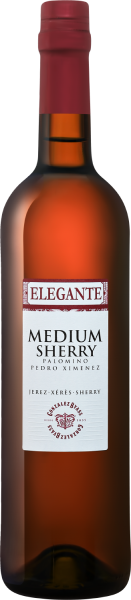 Херес Гонсалеc Биас Элеганте Медиум белое сухое 17% 0,75 л фото