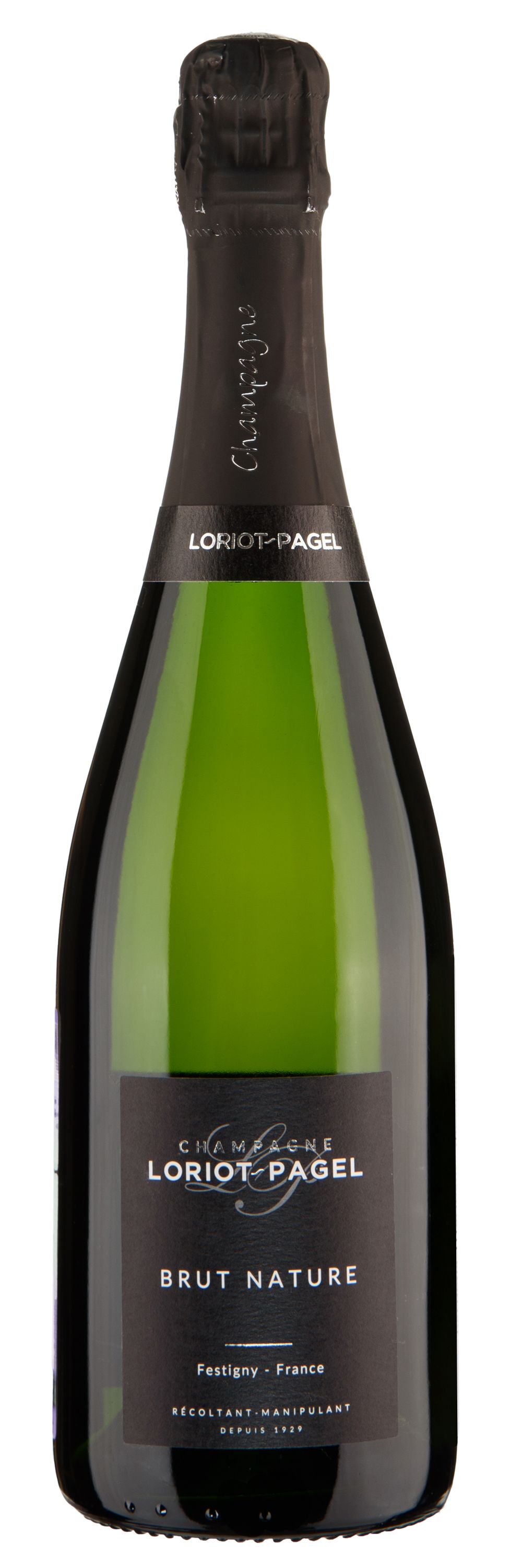 Вино игристое Белое Экстра Брют Loriot-Pagel Brut Nature 2021 0,75 л фото