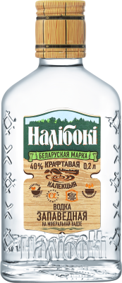 Водка Налибоки Заповедная 40% 0,2 л фото