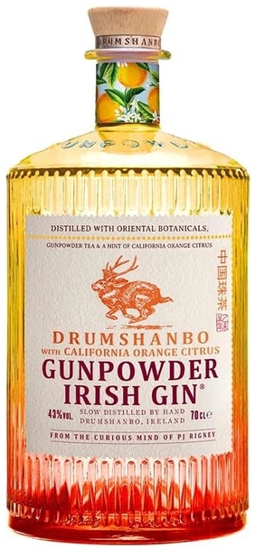 Джин Drumshanbo Gunpowder Irish Gin California Orange Citrus 0,7 л фото