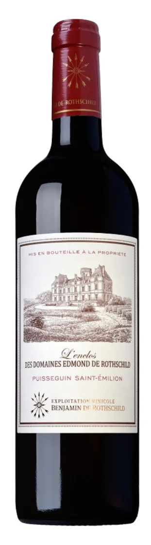Вино Красное Сухое L'enclos des Domaine Edmond de Rothschild Puisseguin Saint-Emilion 2022 0,75 л фото