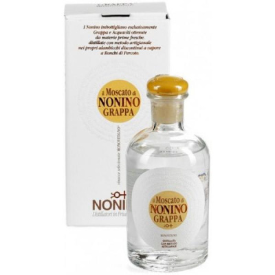 Граппа Nonino Il Moscato Monovitigno in gift box 0,10 л фото