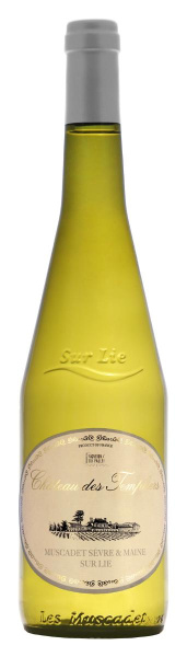 Вино Белое Сухое Chateau Des Templiers Muscadet Sevre Et Maine Sur Lie 2020 0,75 л фото