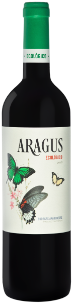 Вино Красное Сухое Bodegas Aragonesas Aragus Ecologico 2021 0,75 л фото