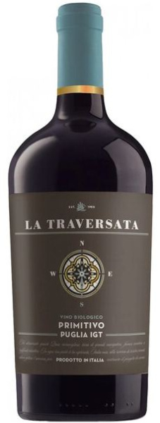 Вино Красное Полусухое La Traversata Primitivo Puglia 2024 0,75 л фото