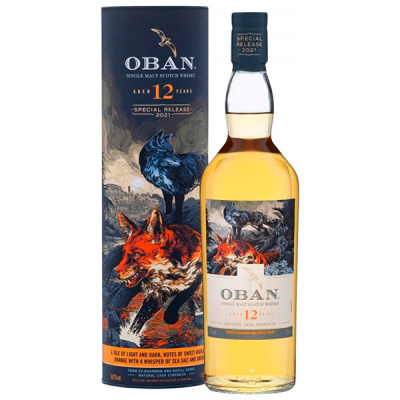 Виски Oban 14 years old Single Malt Highland Special Release 2021 in tube 0,70 л фото