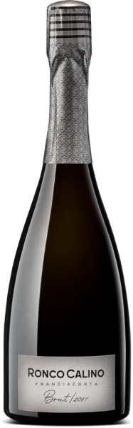Вино игристое Ронко Калино Франчакорта Брют Миллезимато 2017 Белое Экстра Брют 12,5% 1,5 л фото