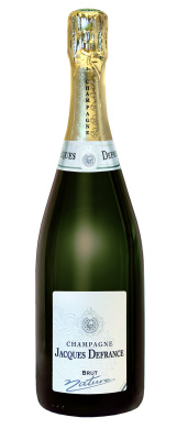 Шампанское Белое Брют Jacques Defrance Brut Nature Champagne 2019 0,75 л фото