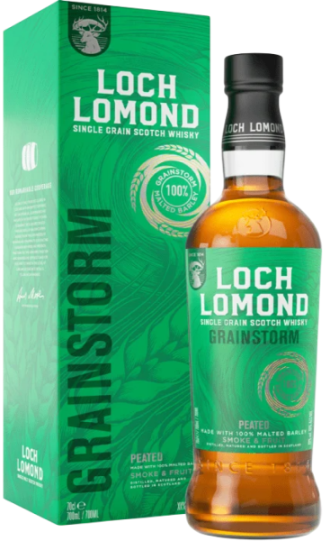 Виски Loch Lomond Single Grain Peated in gift box 0,7 л фото