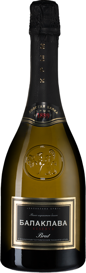 Вино игристое Белое Брют Zolotaya Balka Balaklava Reserve Brut 0,75 л фото
