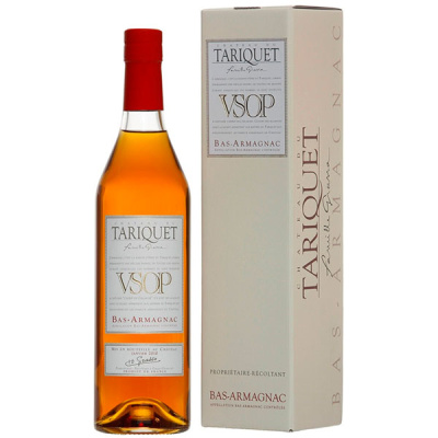 Арманьяк Chateau du Tariquet VSOP Bas-Armagnac in gift box 0,7 л фото