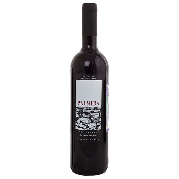 Вино Красное Сухое Palmira Tempranillo aged 6 months in oak barrels Castilla y Leon 2017 0,75 л фото
