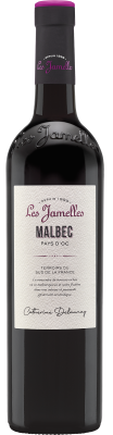 Вино Красное Сухое Les Jamelles Malbec 2024 0,75 л фото