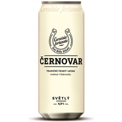 Пиво Cernovar Svetle in can 0,50 л фото