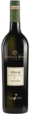Херес Gonzalez Byass Vina AB 12 Years Old Amontillado Seco 0,75 л фото