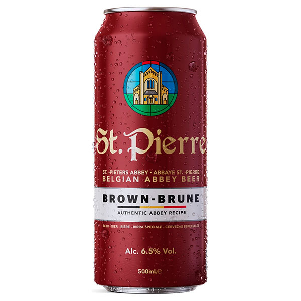 Пиво St. Pierre Brune in can 0,50 л фото