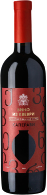 Вино Усадьба Перовских Саперави Квеври 2022 Красное Сухое 14,2% 0,75 л фото