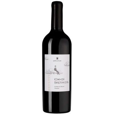 Вино Красное Сухое Chateau de Talu South Vertical Cabernet Franc Reserve Kuban Gelendzhik 2020 0,75 л фото