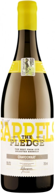 Вино Белое Сухое The Pledge Our Barrels Chardonnay Stellenbosch 2023 0,75 л фото