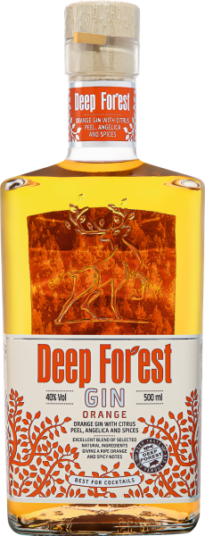 Джин Дип Форест Оранж 40% 0,5 л фото