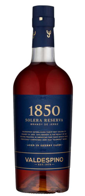 Бренди Вальдеспино Солера Ресерва 1850 2019 38% 0,7 л фото