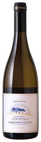 Вино Белое Сухое Geografico Campo Vernino Vermentino Toscana 2023 0,75 л фото