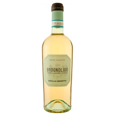 Вино Белое Сухое Cecilia Beretta Brognoligo Soave Classico 2021 0,75 л фото