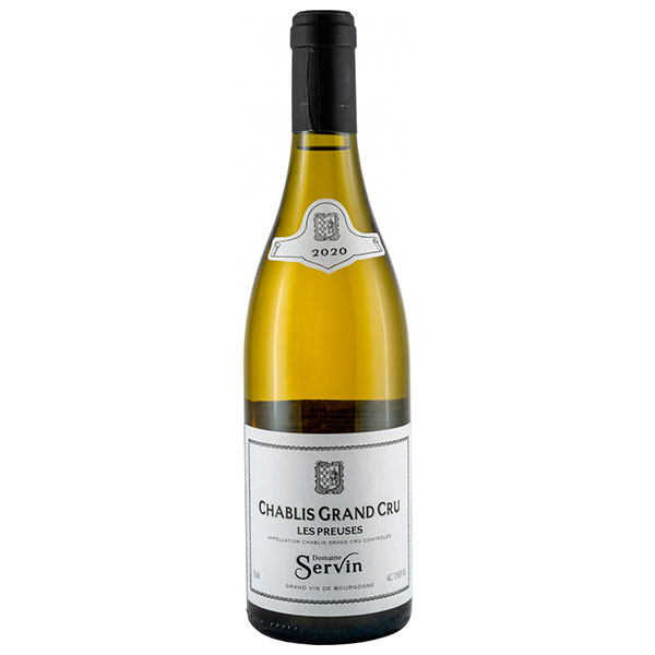Вино Белое Сухое Domaine Servin Chablis Grand Cru Les Preuses 2020 0,75 л фото