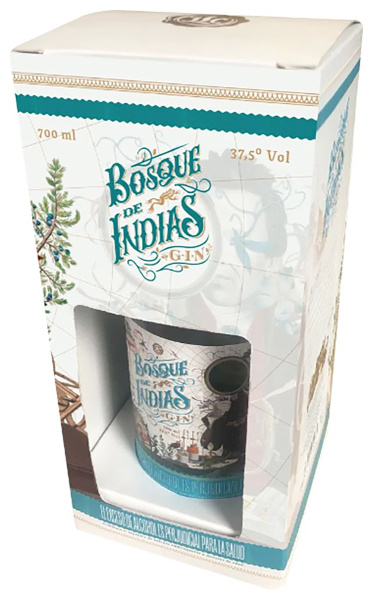 Джин Боске Де Индиас в п/у 37,5% 0,7 л фото