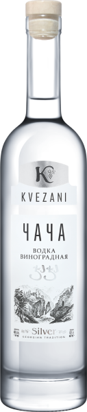 Чача Бахус Квезани Силвер 40% 0,5 л фото
