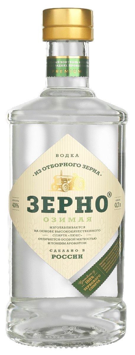 Водка Zerno Ozimaya 0,7 л фото