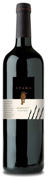 Вино Красное Сухое Ayama Merlot 2021 0,75 л фото