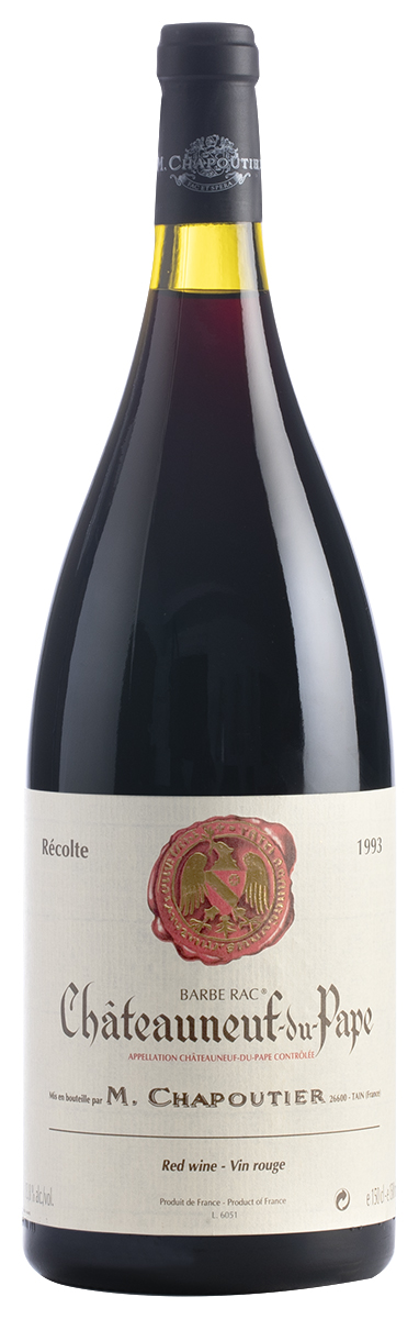 Вино Красное Сухое M. Chapoutier Barbe Rac Chateauneuf-Du-Pape 1993 1,5 л фото