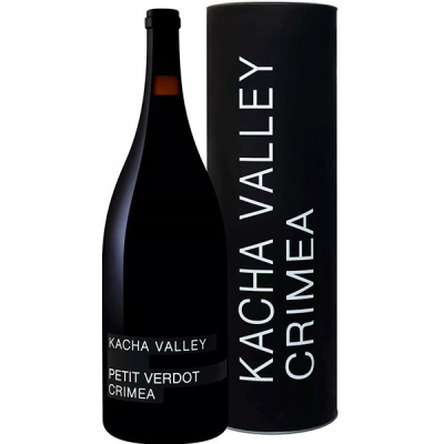 Вино Красное Сухое Kacha Valley Petit Verdot Crimea in tube 2020 1,5 л фото