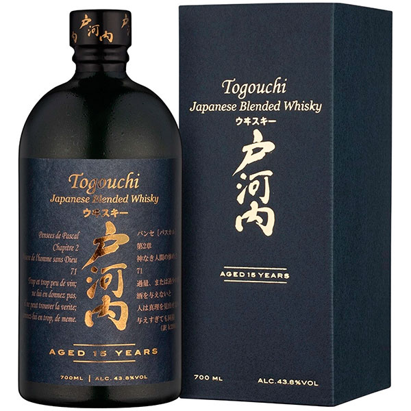 Виски Togouchi 15 Years Old in gift box 0,7 л фото