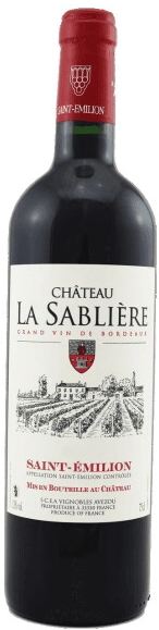 Вино Красное Сухое Chateau La Sabliere Saint-Emilion 2014 0,75 л фото