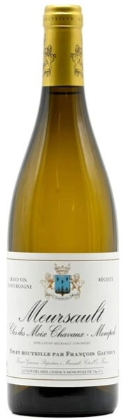 Вино Белое Сухое Domaine Francois Gaunoux Meursault Clos des Meix Chavaux Monopole 2015 0,75 л фото