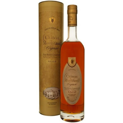 Коньяк Chateau de Montifaud VSOP Fine Petite Champagne in tube 0,50 л фото