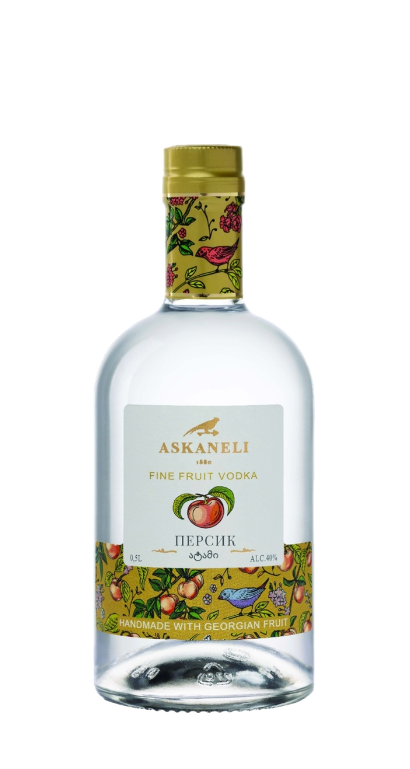 Водка Askaneli Peach 0,5 л фото