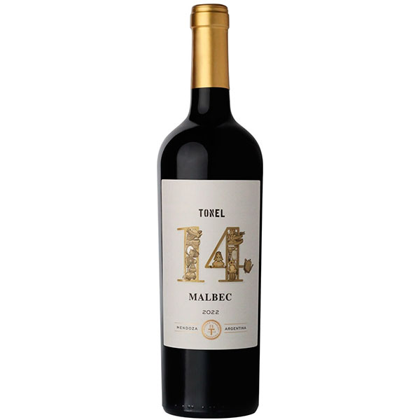 Вино Красное Сухое Tonel 14 Malbec Mendoza 2022 0,75 л фото