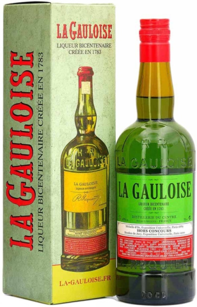 Ликер La Gauloise Verte in gift box 0,7 л фото