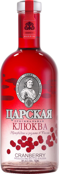 Водка Tsarskaja Original Cranberry 0,7 л фото