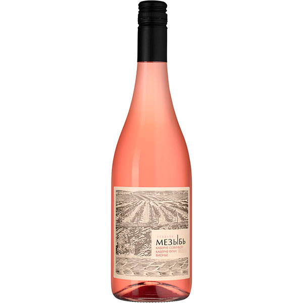 Вино Розовое Сухое Usadba Mezyb Cabernet Sauvignon Cabernet Franc Viognier Kuban Gelendzhik 2023 0,75 л фото