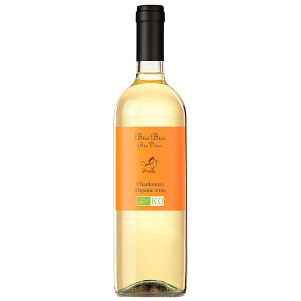Вино Белое Полусухое Cielo e Terra Bio Bio Chardonnay 2022 0,75 л фото