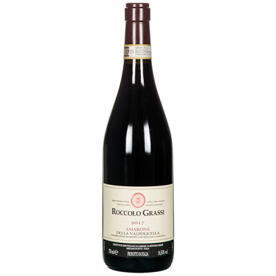 Вино Красное Сухое Roccolo Grassi Amarone della Valpolicella 2017 0,75 л фото