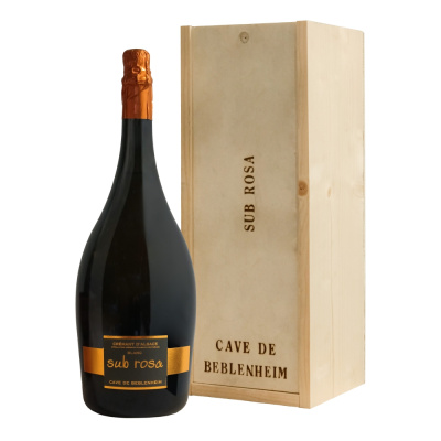 Вино игристое Белое Брют Cave de Beblenheim Sub Rosa Cremant d’Alsace Brut 3 л фото