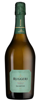 Вино игристое Руджери Куартезе Вальдоббьядене Просекко Супериоре Брют 2024 Белое Брют 11% 0,75 л фото