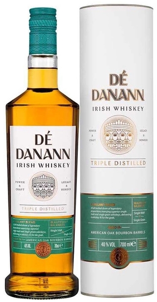 Виски De Danann Irish Whiskey in tube 0,7 л фото